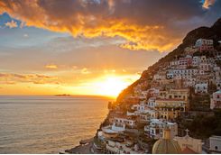 amalfi sunset