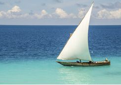 sailboat zanzibar