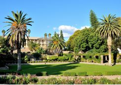 Parliament gardens in Windhoek
