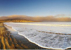 The Skeleton Coast and the ocean