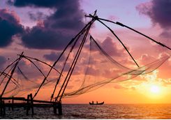 Cochin, fishing nets