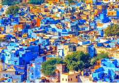 Jodhpur blue houses