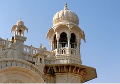 Jodhpur detail shot of building