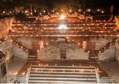 Rawla Narlai step well dinner