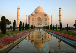 Taj Mahal and gardens