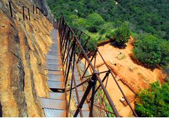 Sigiriya stairs