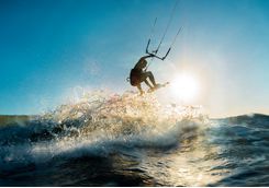 Wakeboarding in Komodo