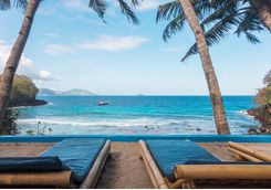 Seminyak beach view