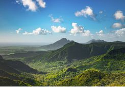 Mountains in Mauritius