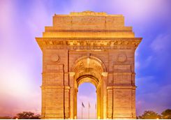 New Delhi arch