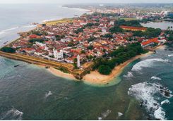 Galle from above