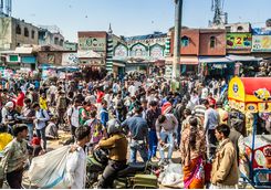 Delhi market