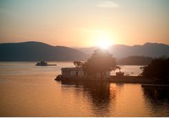 Sunset, Lake Pichola