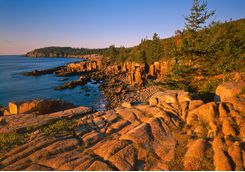 Maine coastline