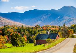 Green Mountains in Vermont