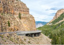 Yellowstone National Park Road