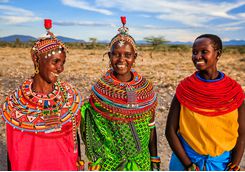 Local Serengeti village