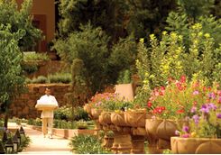Morocco Kasbah Tamadot gardens