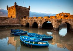 Morocco Essaouira boats