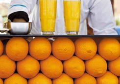morocco marrakech orange juice