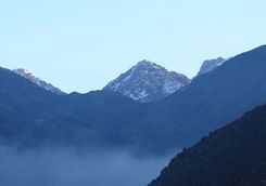 morning mountain view