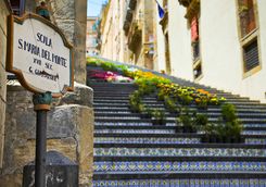 Stairs in Taormina