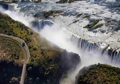 Victoria Falls ravine