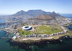 Aerial of Cape Town