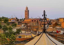 Buildings in Marrakech