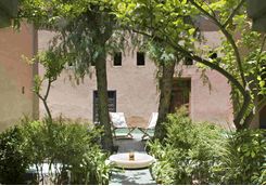 Courtyard at Dar Ahlam