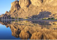 River in the Atlas Mountains