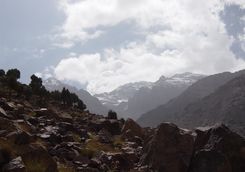 View from Mount Toubkal