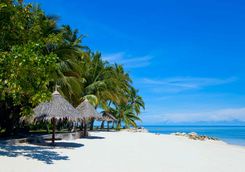 White sand Borneo beach
