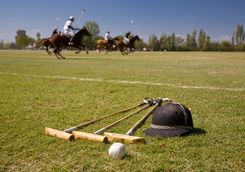 Polo equipment in Argentinia