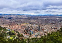 Aerial of Bogota