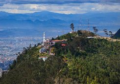 View of Monserrate, Bogota