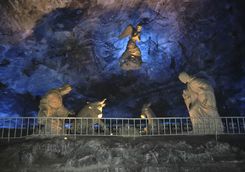 Manger in the Salt Cathedral