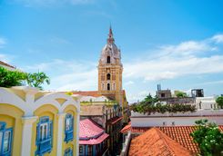 Cartagena cityscape