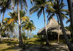 Tropical paradise in the Rosario Islands