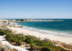 View to a Beach in Fremantle