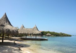 Beach on the Rosario Islands