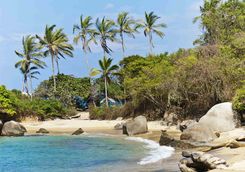 Beach in Tayrona National Park