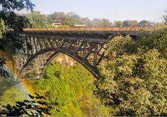 Bridge over Vic Falls