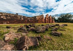 Jesuit ruins in San Ignacio