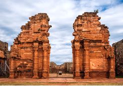 Ruins in San Ignacio