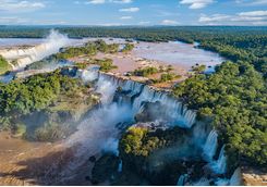 Iguazu Falls overview