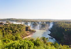 View to the Iguaza Falls