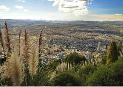 Aerial of Bogota