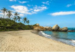 Beach in Tayrona National Park