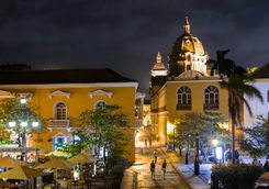 Cartagena at night